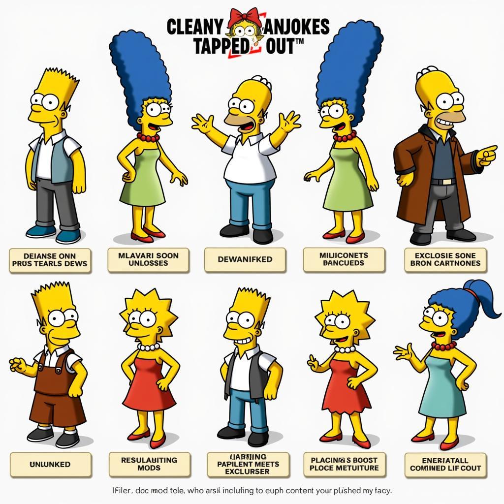 Simpsons Tapped Out APK Mod Unlocked Characters