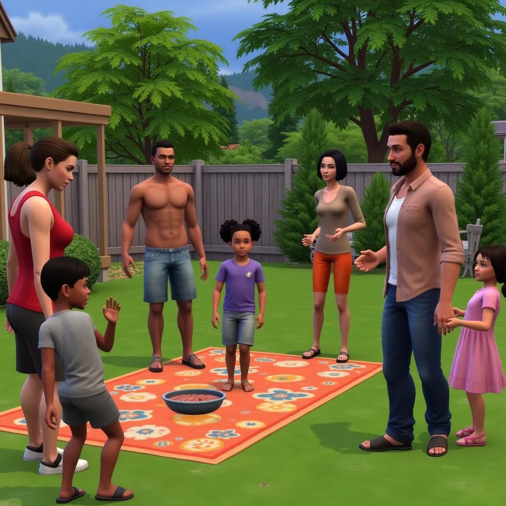 Sims 3 Family Reunion