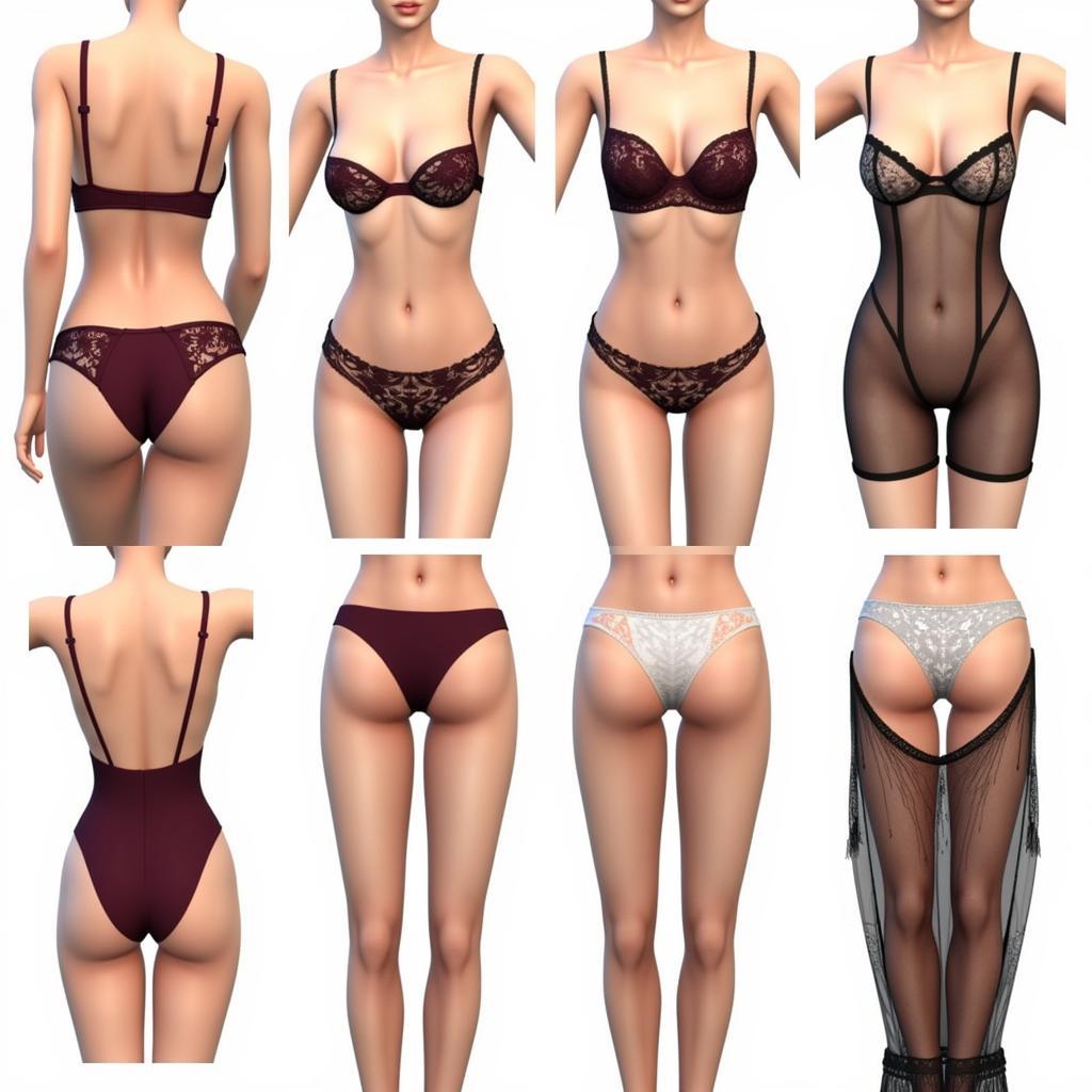 Sims 4 Lingerie CC