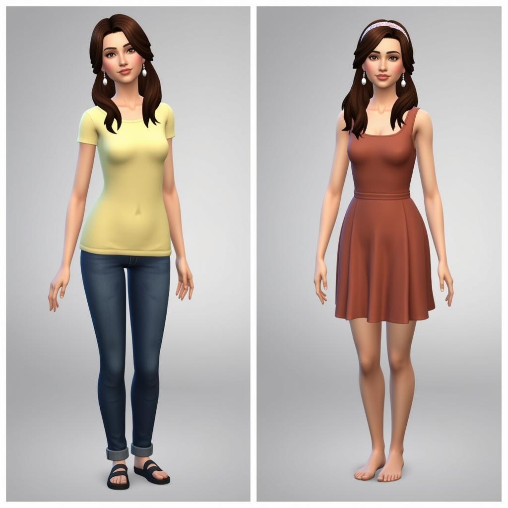 Sims 4 Pigtails Styling Ideas