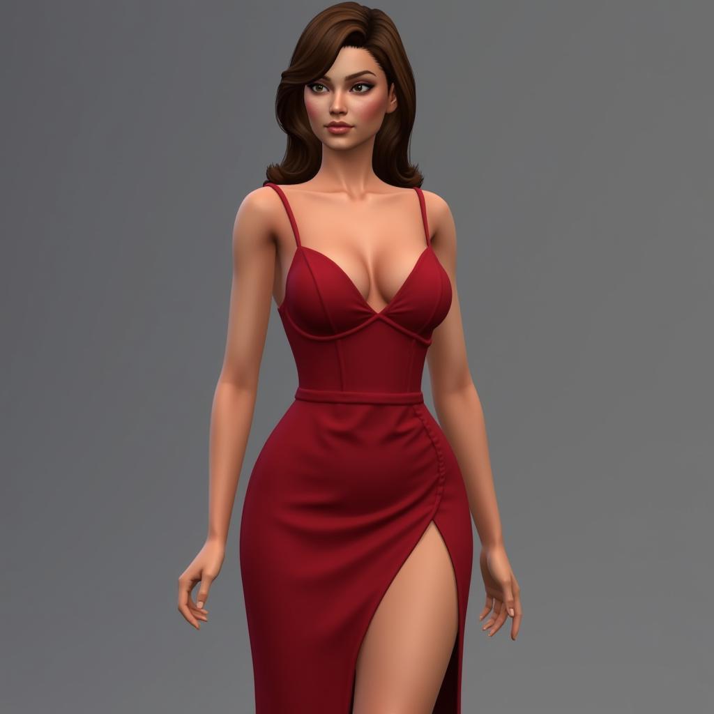 Sims 4 Sexy Dress CC