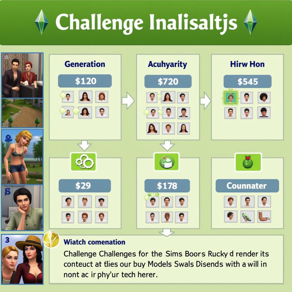 Sims Legacy Challenge Achievements and Milestones