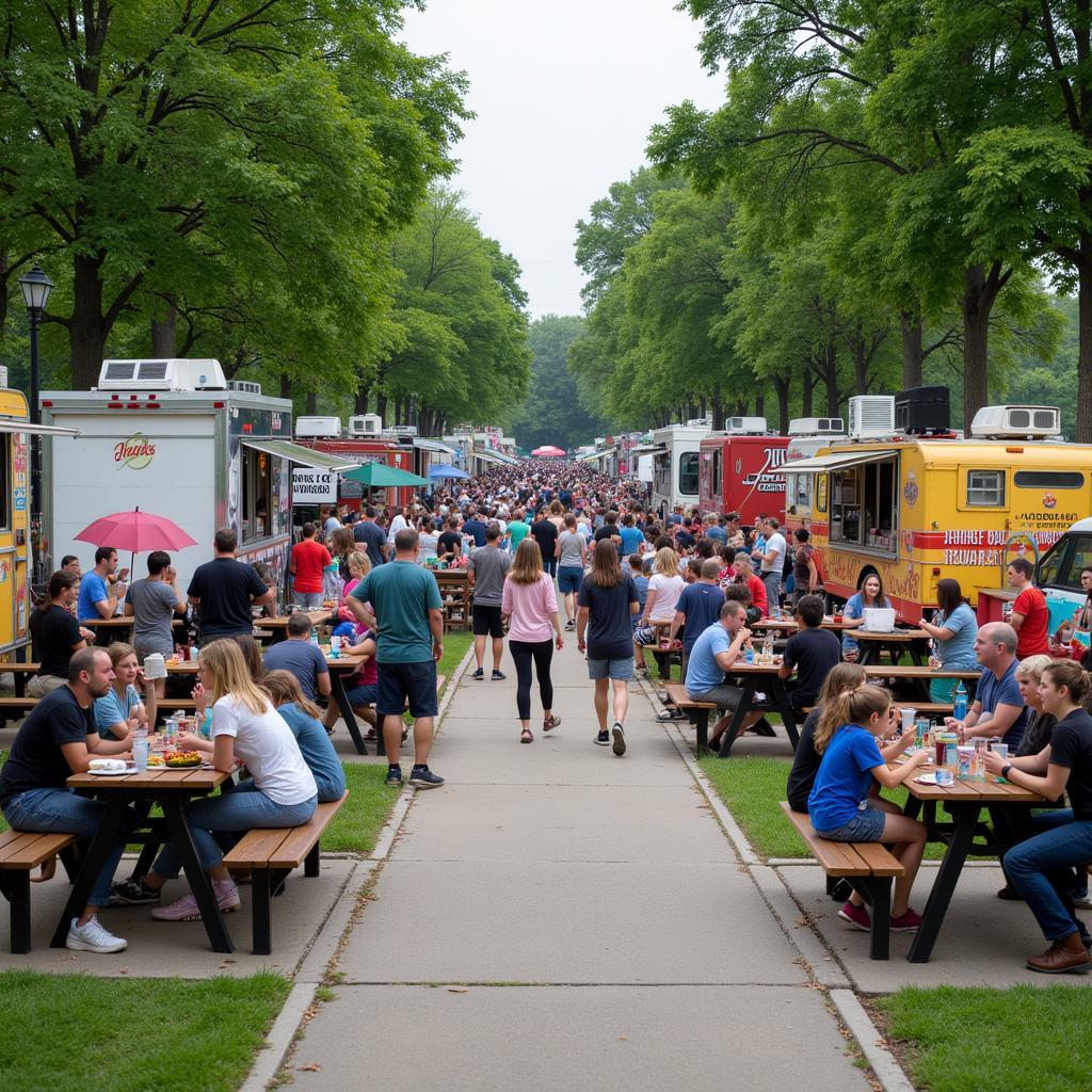 Sims Park Food Truck Festival