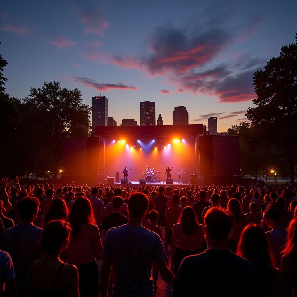 Summer Concert at Sims Park