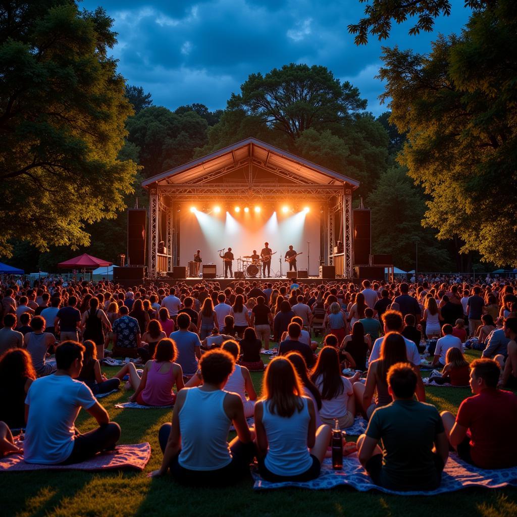 Summer Concert at Sims Park