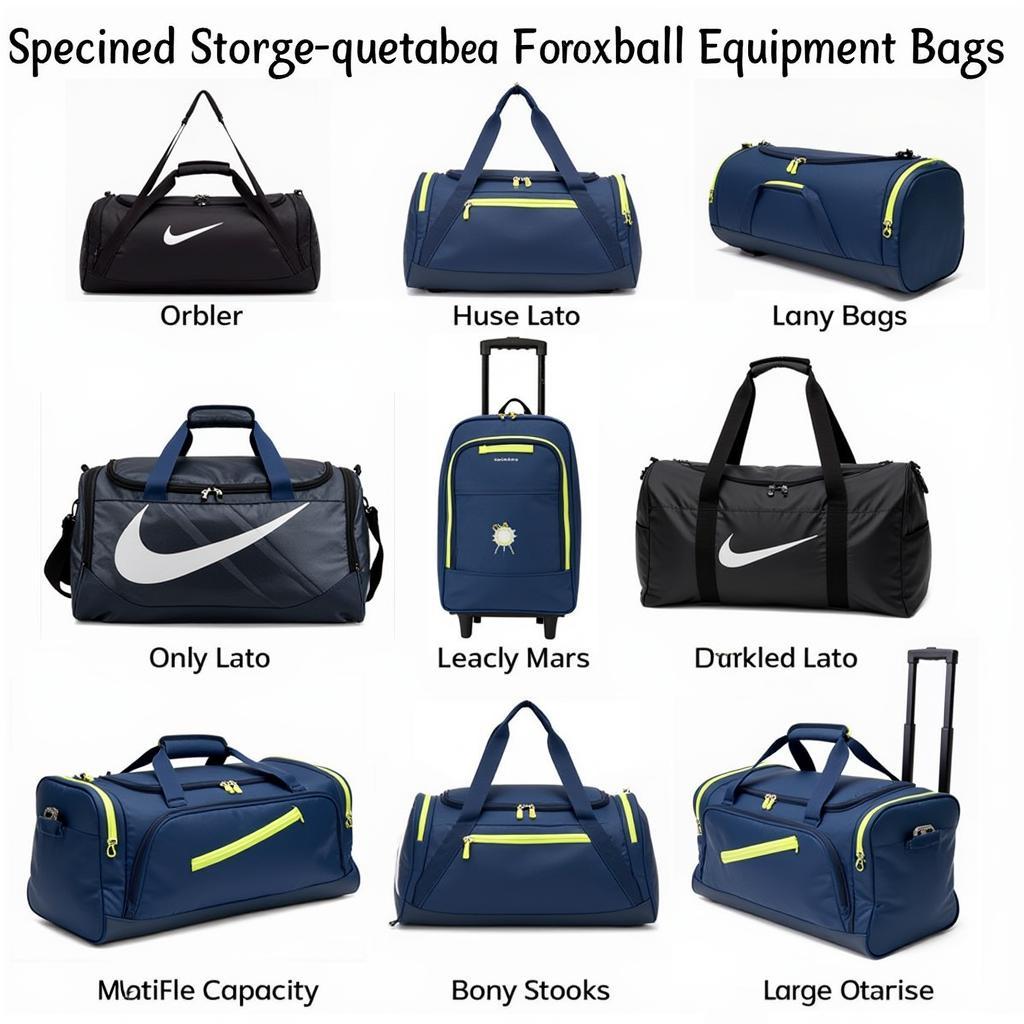 Specialized Football Bags for Equipment