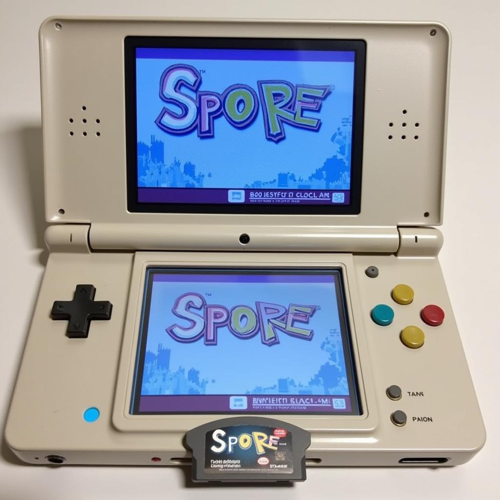 Spore NDS Game Cartridge and DS