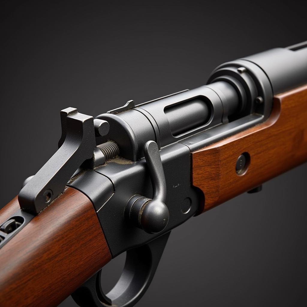 Springfield Model 84 Action Close-Up