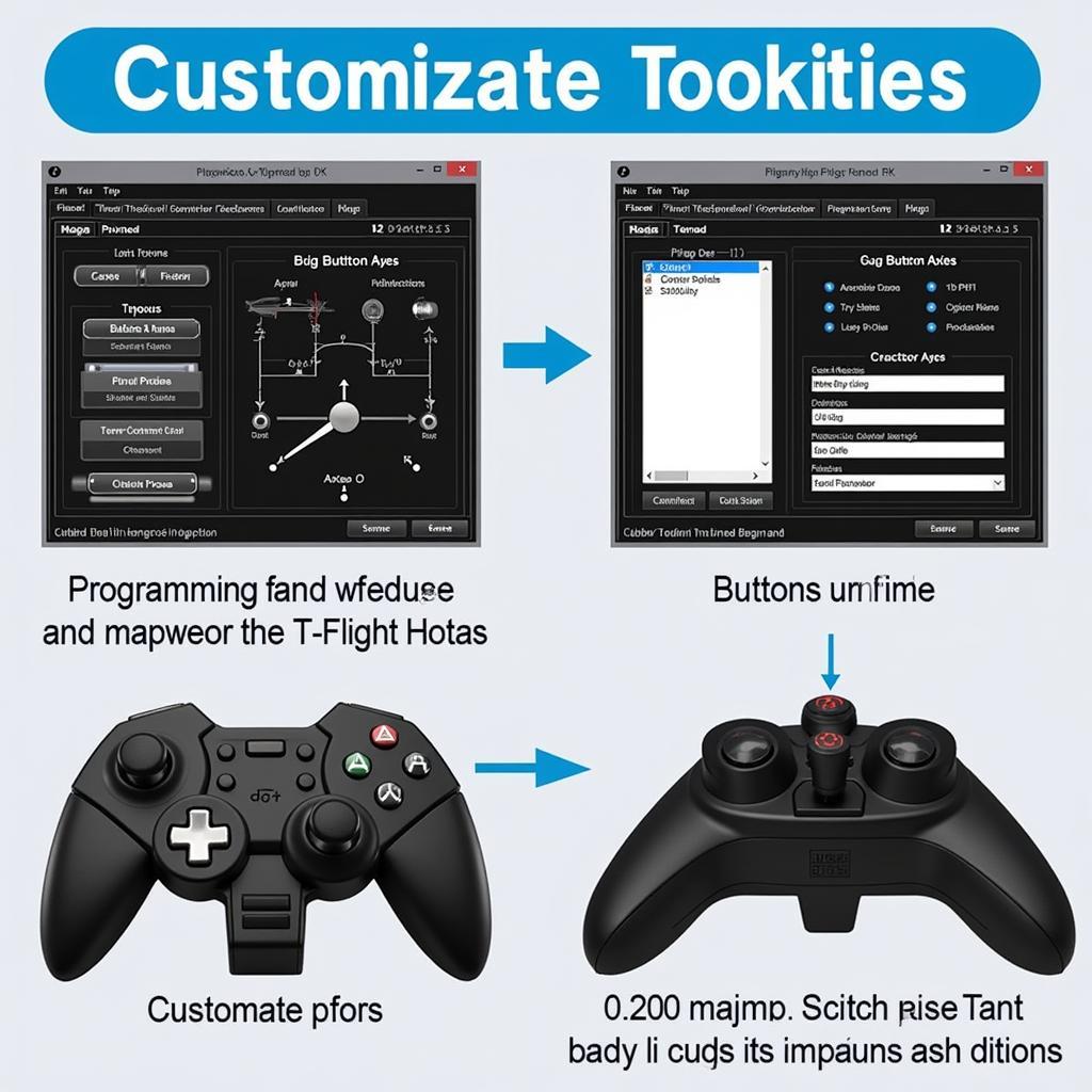 Utilizing the advanced features of the T Flight Hotas