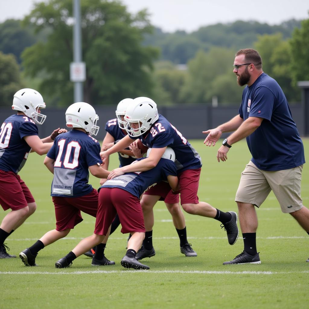 Tackling Drills in Football