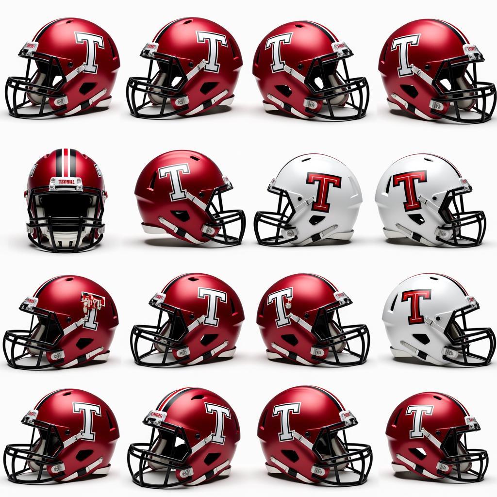 Temple University Football Helmet - Modern Designs