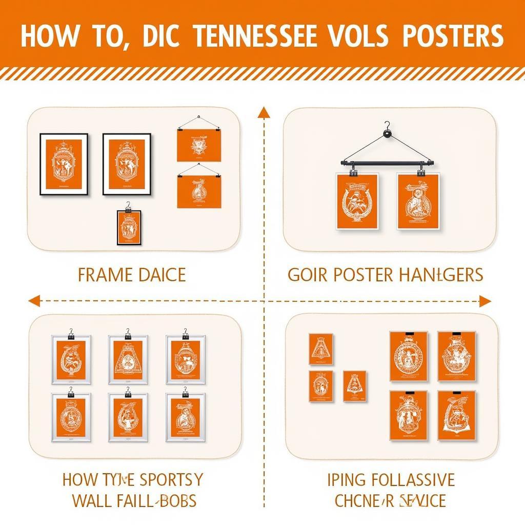 Creative Ways to Display Tennessee Vols Posters