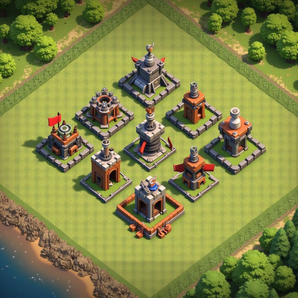 TH7 Base Design with Air Bombs