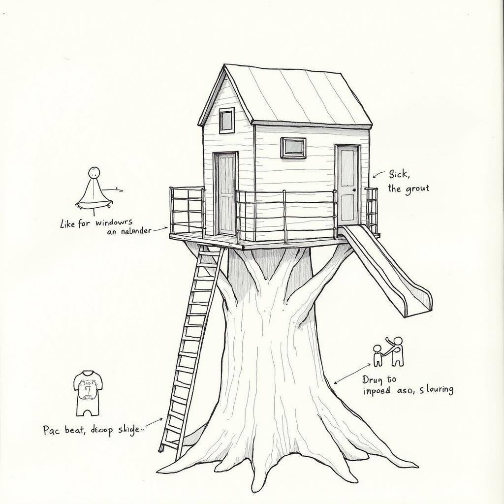 Designing a Treehouse with Slide