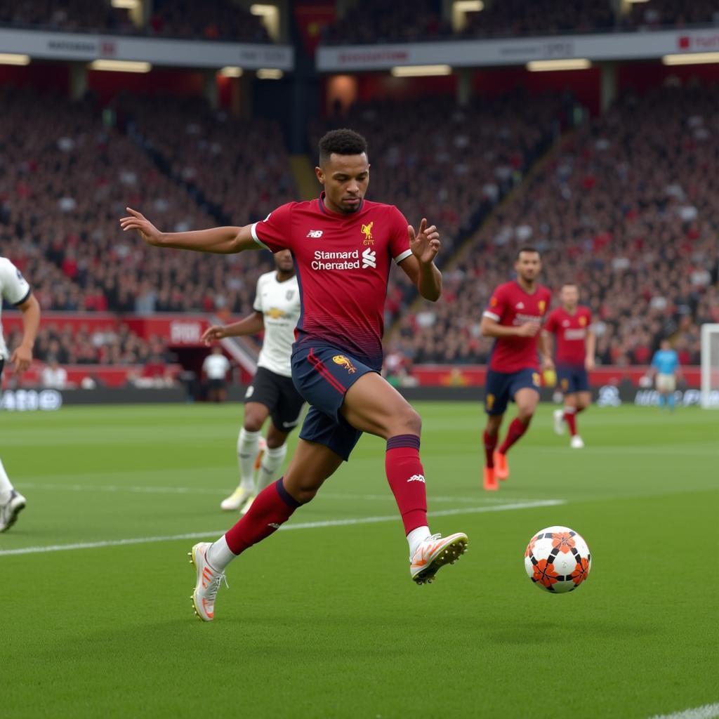 Trent Alexander-Arnold FIFA 23 gameplay screenshot