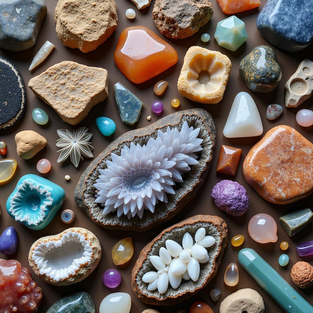 Assortment of Collectable Rocks