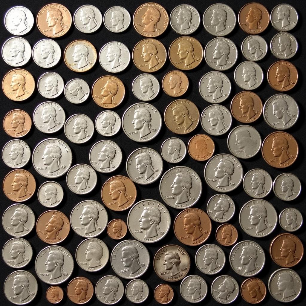 A Diverse Collection of US Coins