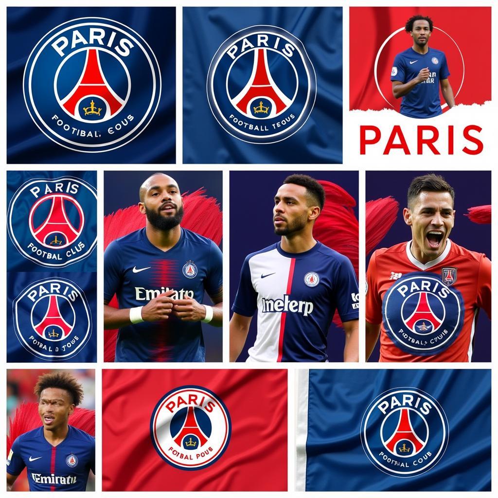 Different designs and styles of PSG flags available