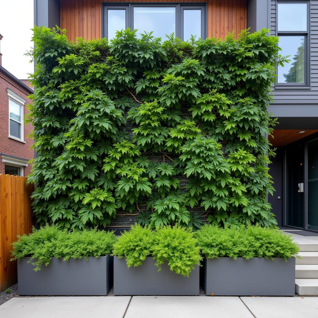 Vertical Garden Exterior Wall