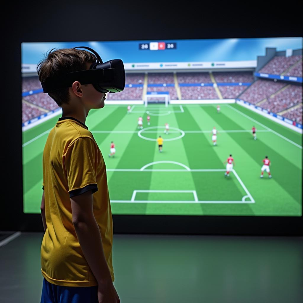 Virtual Reality Football Simulation