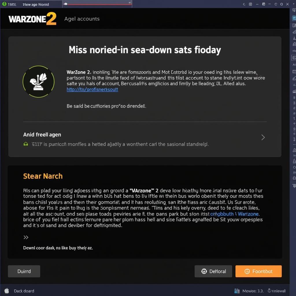 Warzone 2 Account Banned