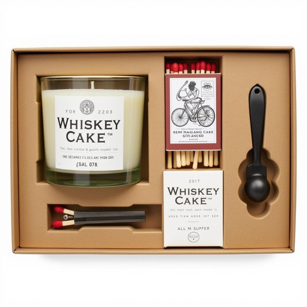 Whiskey Cake Candles: A Sweet and Spicy Delight