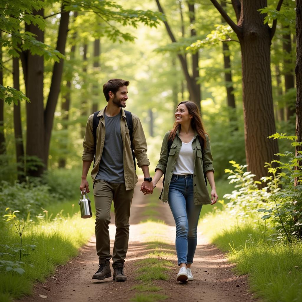 Enjoying a Nature Walk as a Wholesome Habit