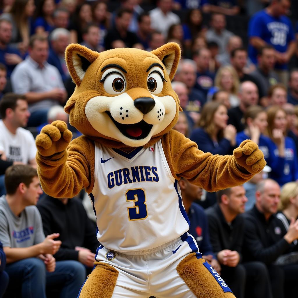 Engaging the Crowd in a Wildcat Mascot Suit