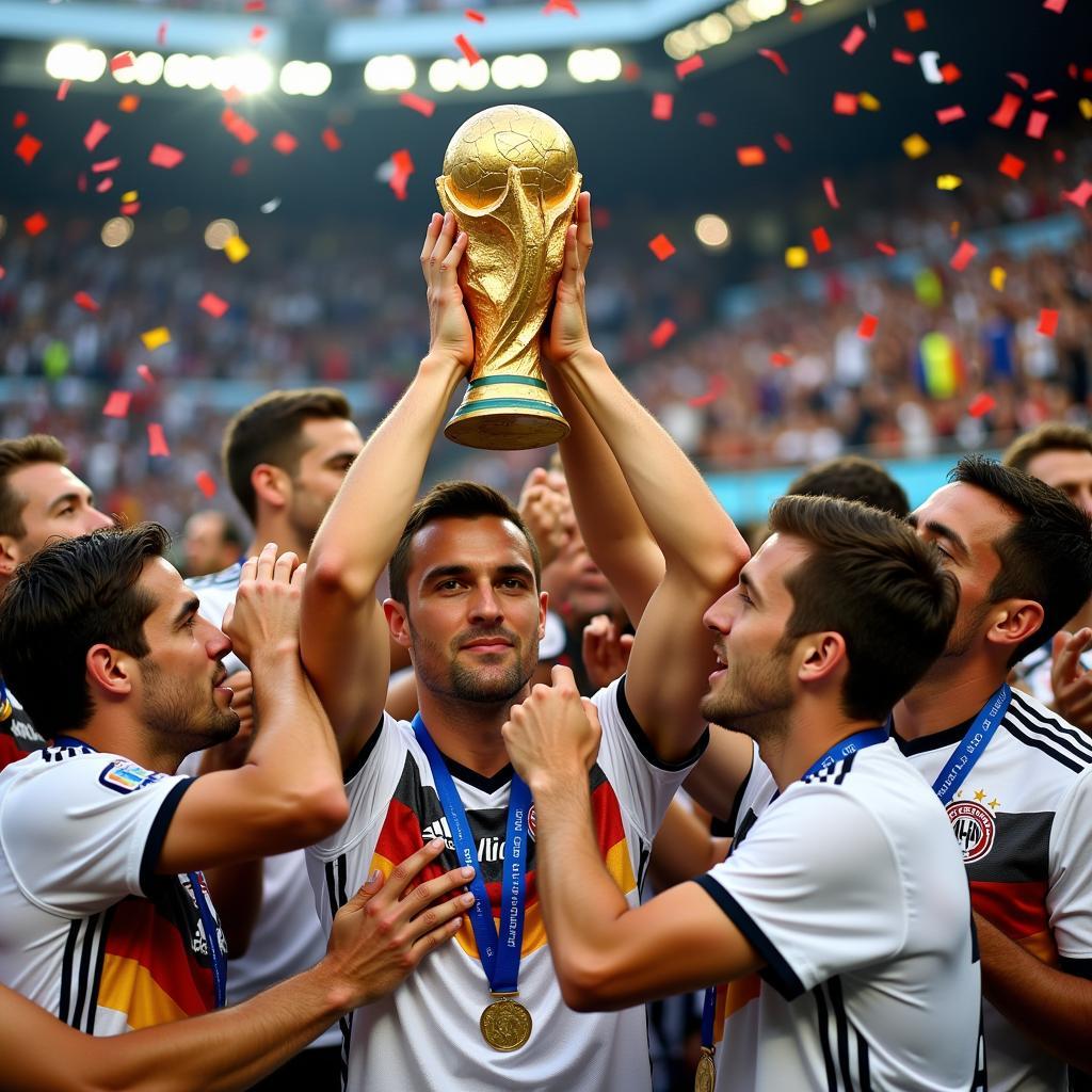 World Cup Trophy Celebration