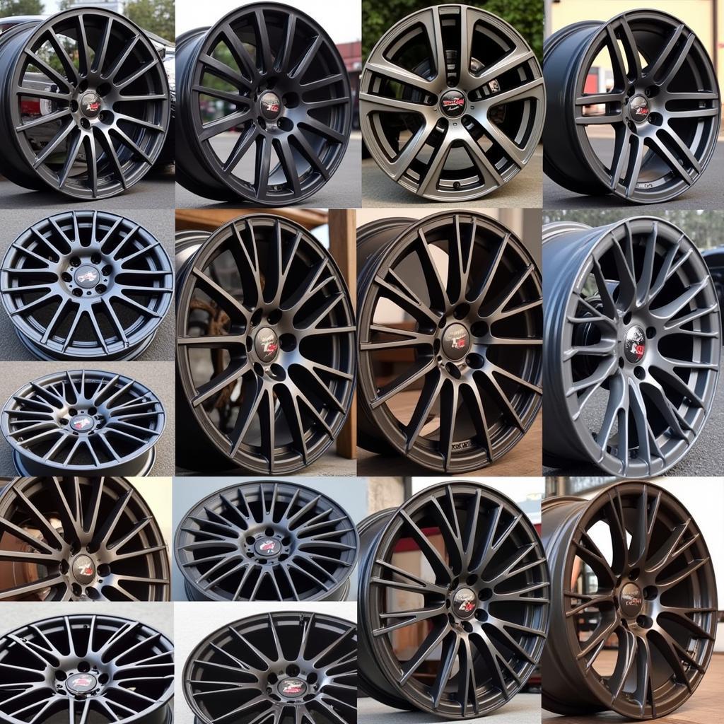 Different WRX STI Rim Styles