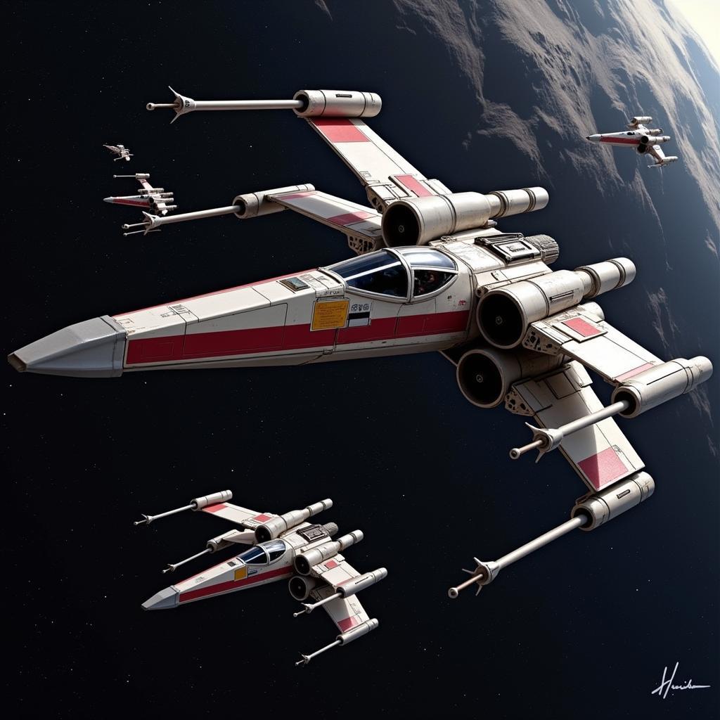 Incom T-65 X-wing starfighter