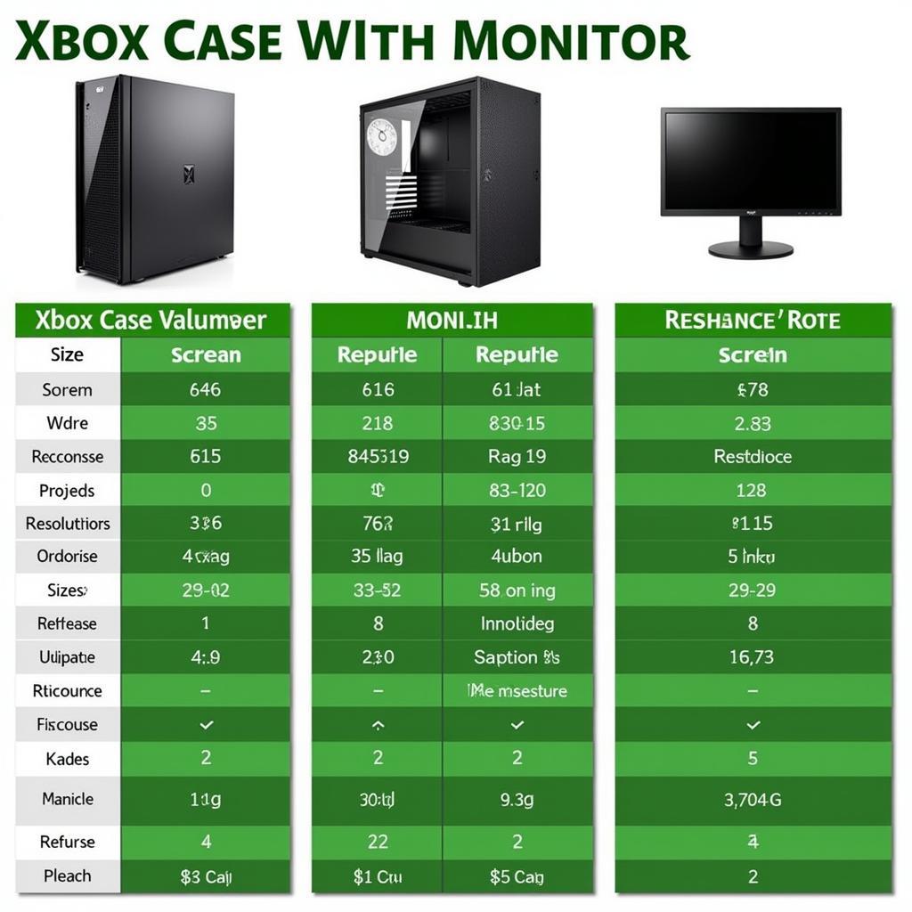 Comparing Xbox Case with Monitor Options