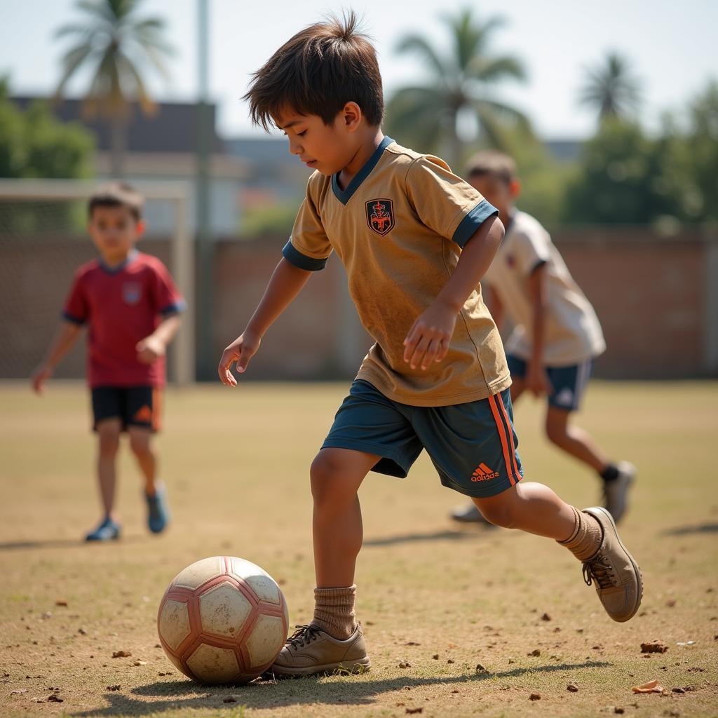 Yamal's Early Days on Local Pitch: A Football Prodigy in the Making