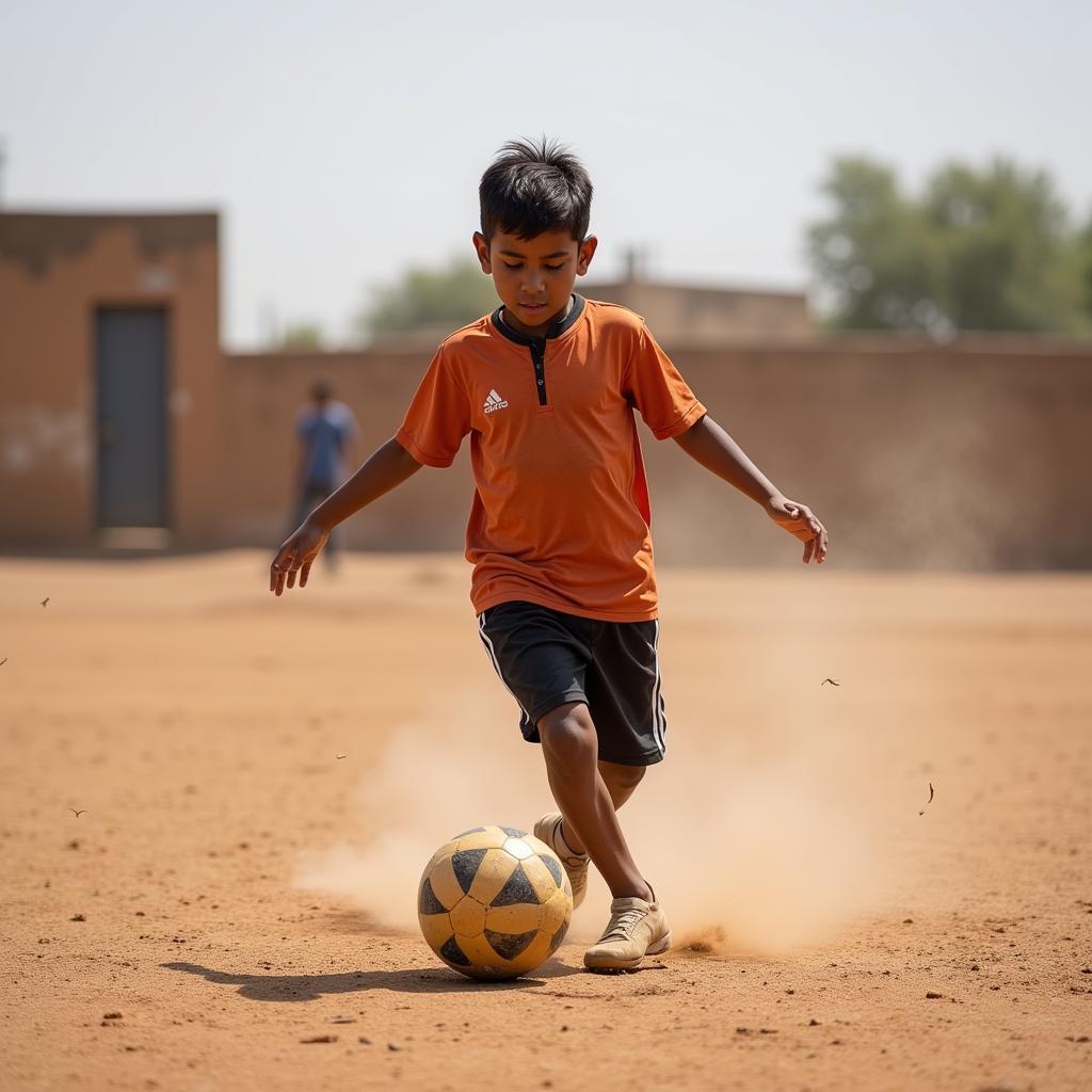 Yamal's early years in football