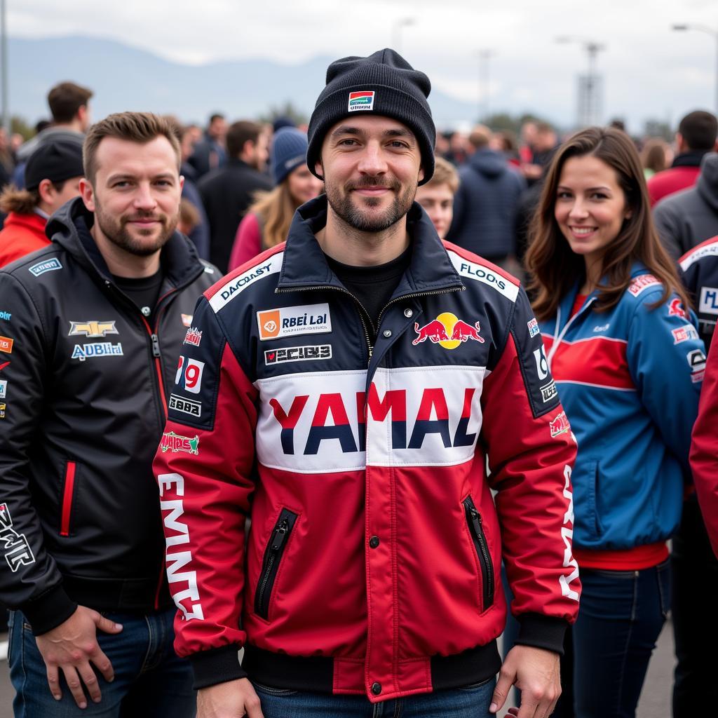 Yamal Fans Sporting Rebel Racing Jackets