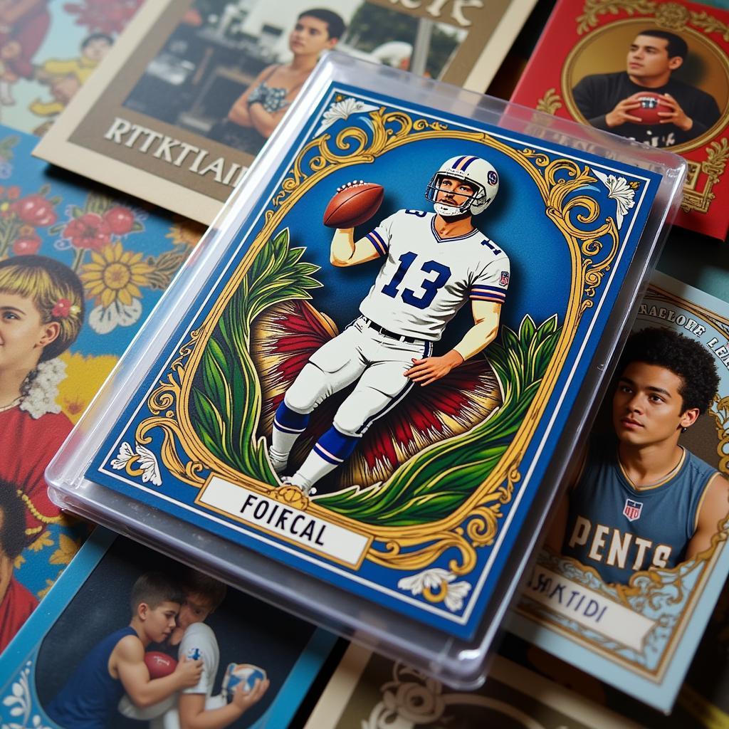 The value and significance of a Lamine Yamal icon series card, highlighting its collectible nature and connection to football history.