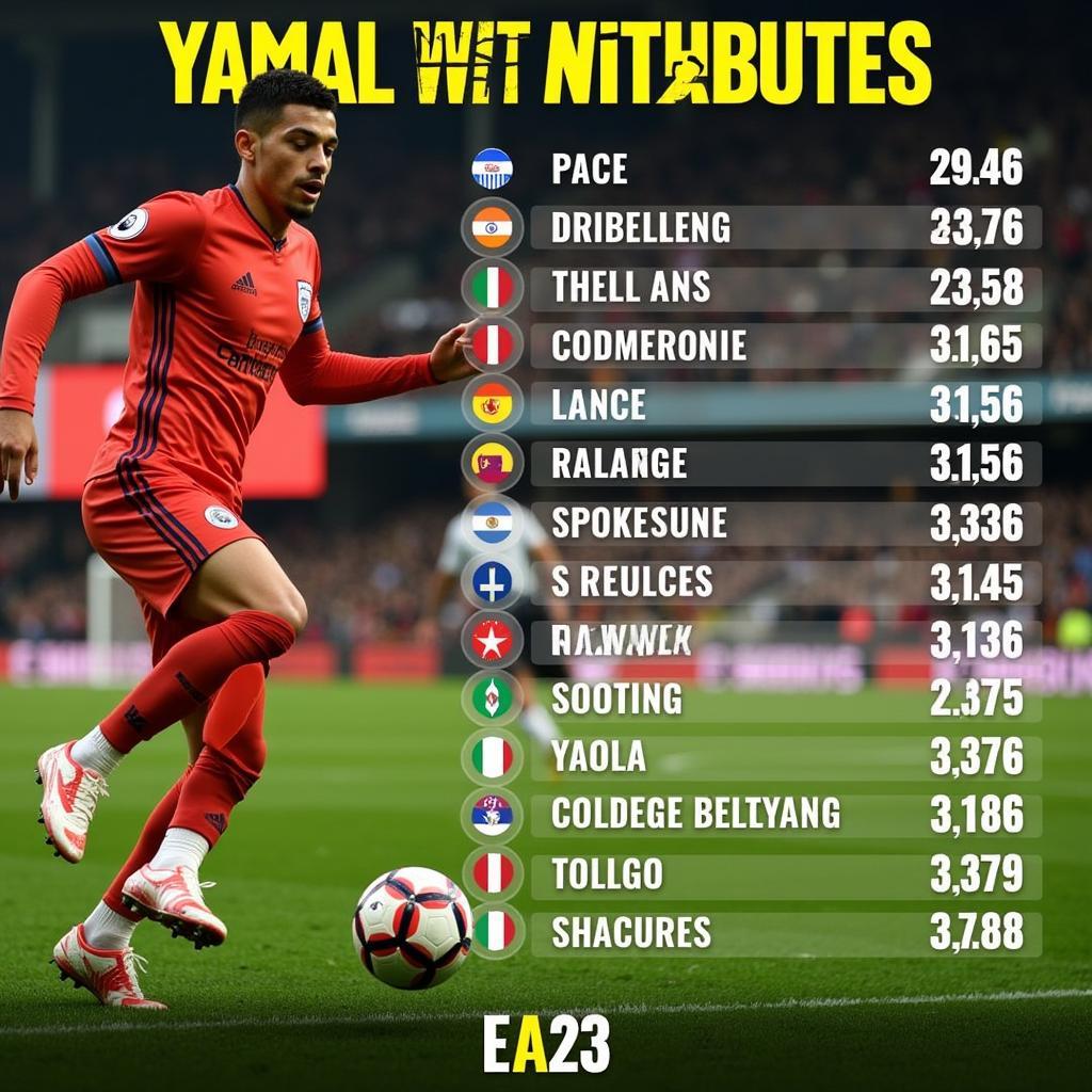 EA23 Yamal In-Game Stats