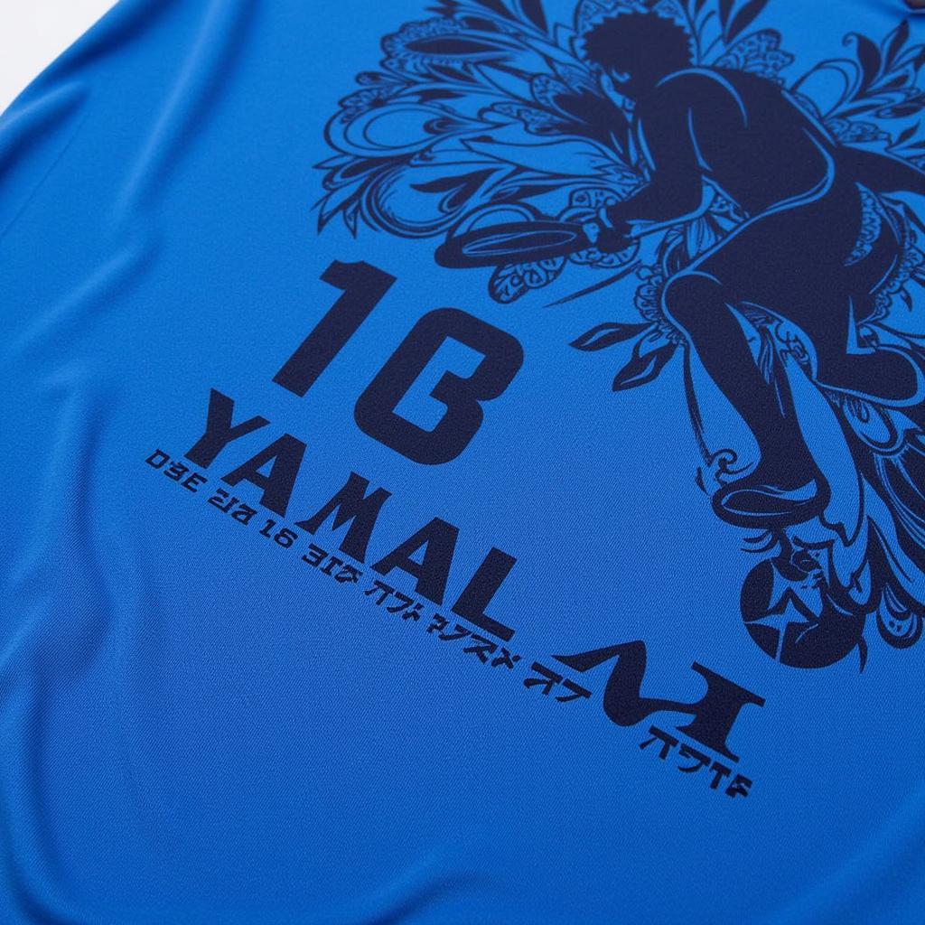 Yamal Indigo Soul Top Design