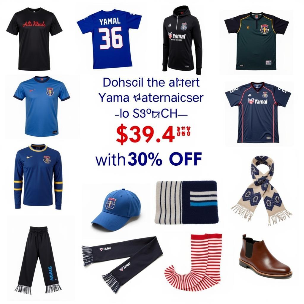 Unleash Your Inner Fan: Yamal Merchandise at 39.99 with 30% Off!