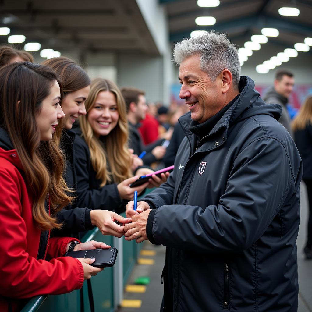 Yamal Signing Autographs for Fans