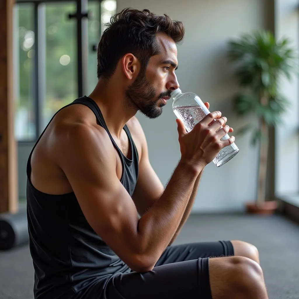 Yamal prioritizing hydration during training