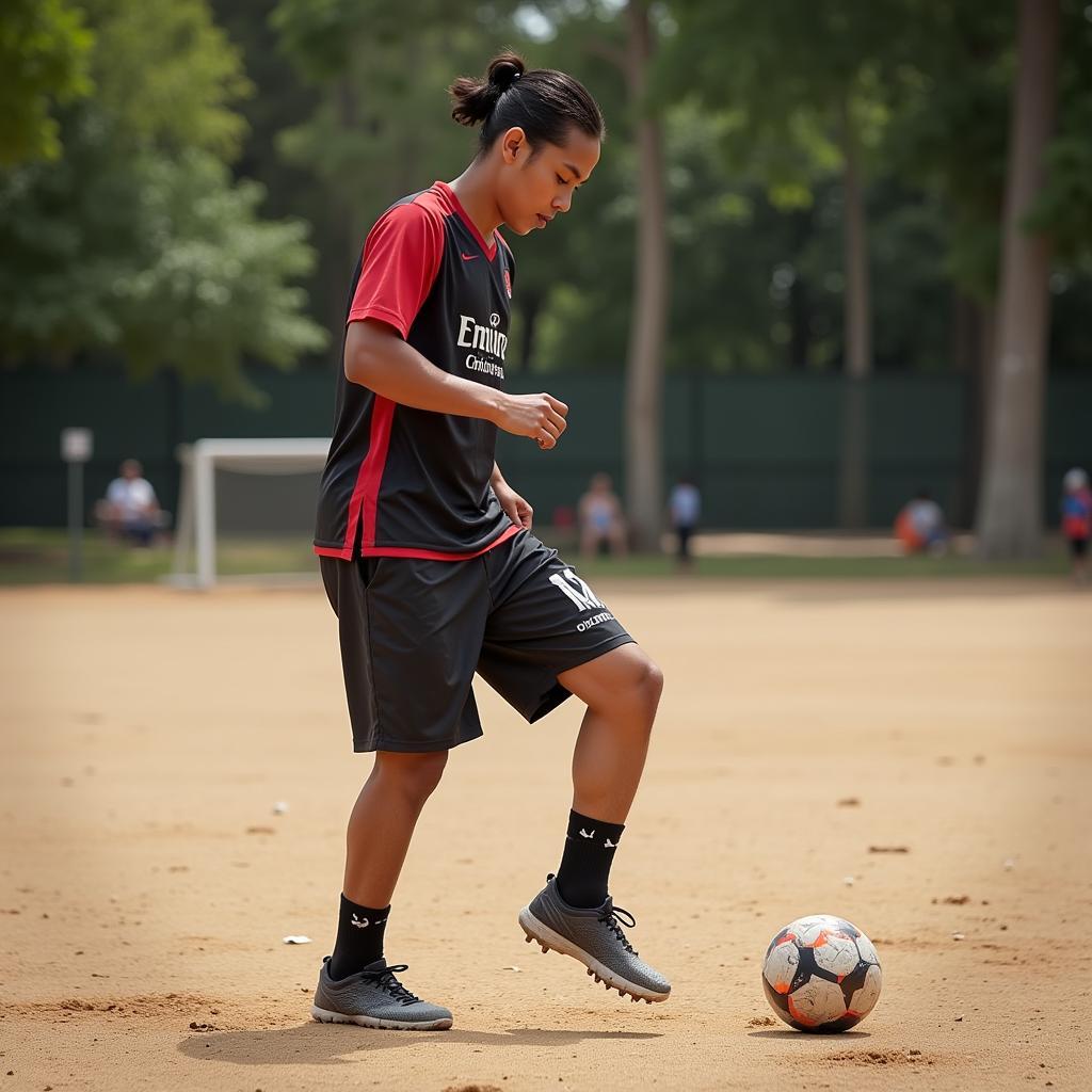 Yamal Training on the Field