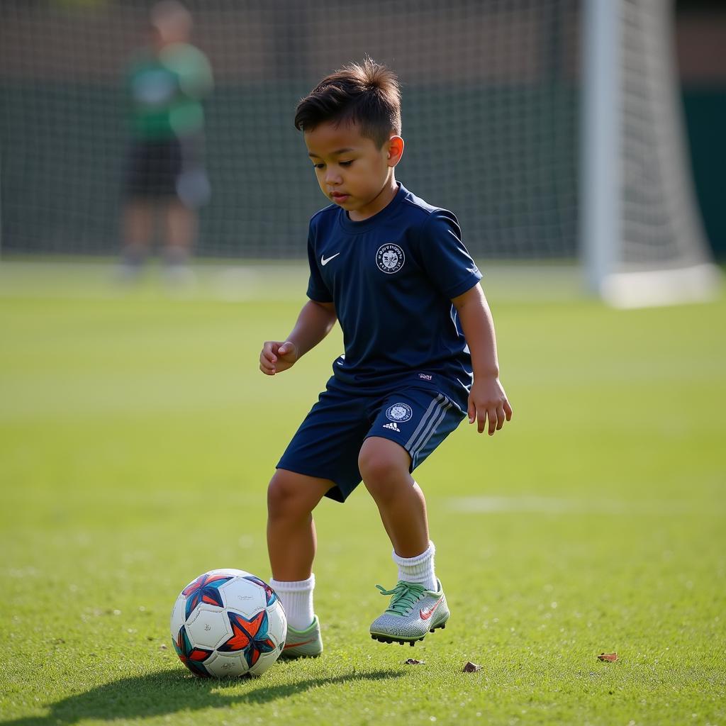 Yamal at the training ground