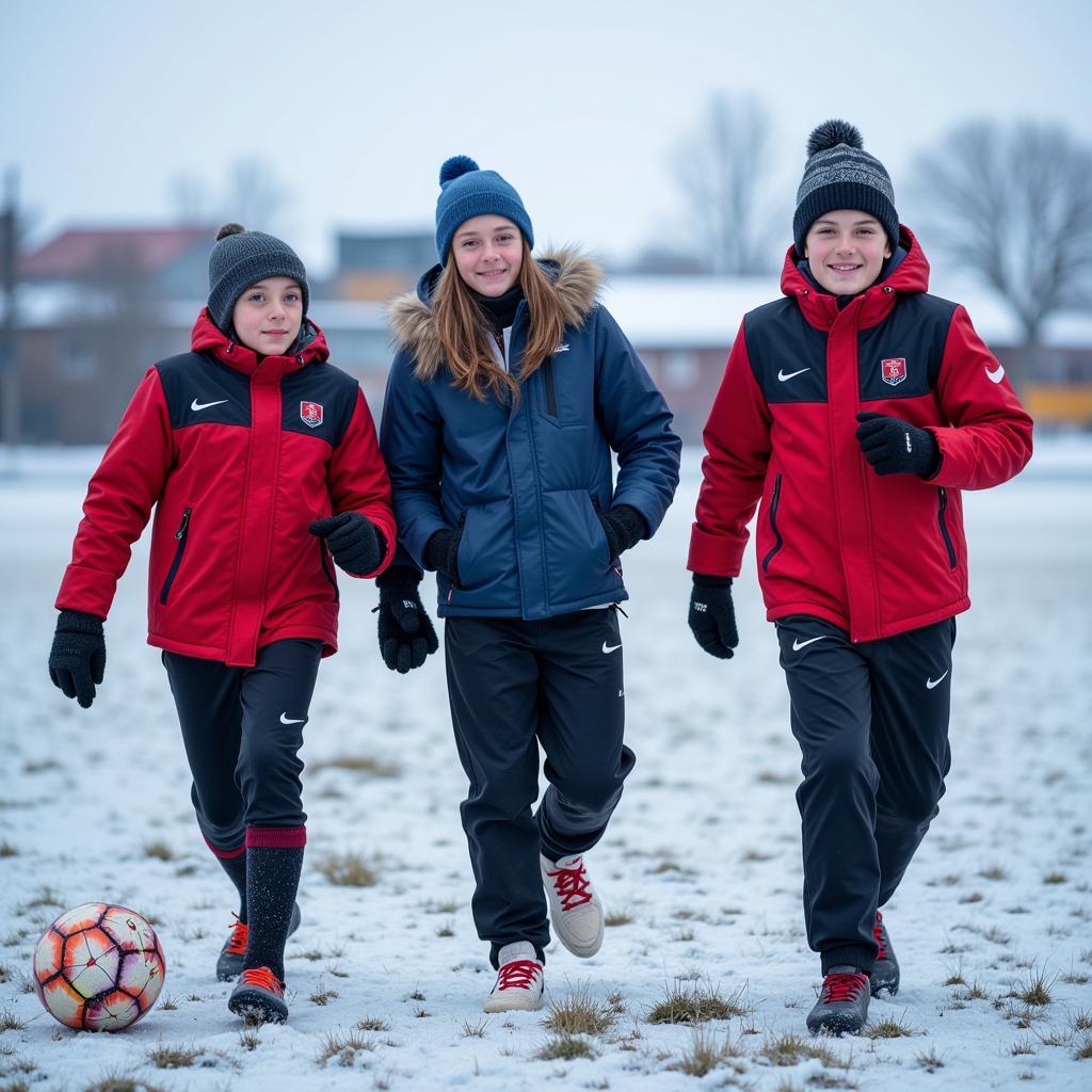 Youth Football in Iceland's Winter