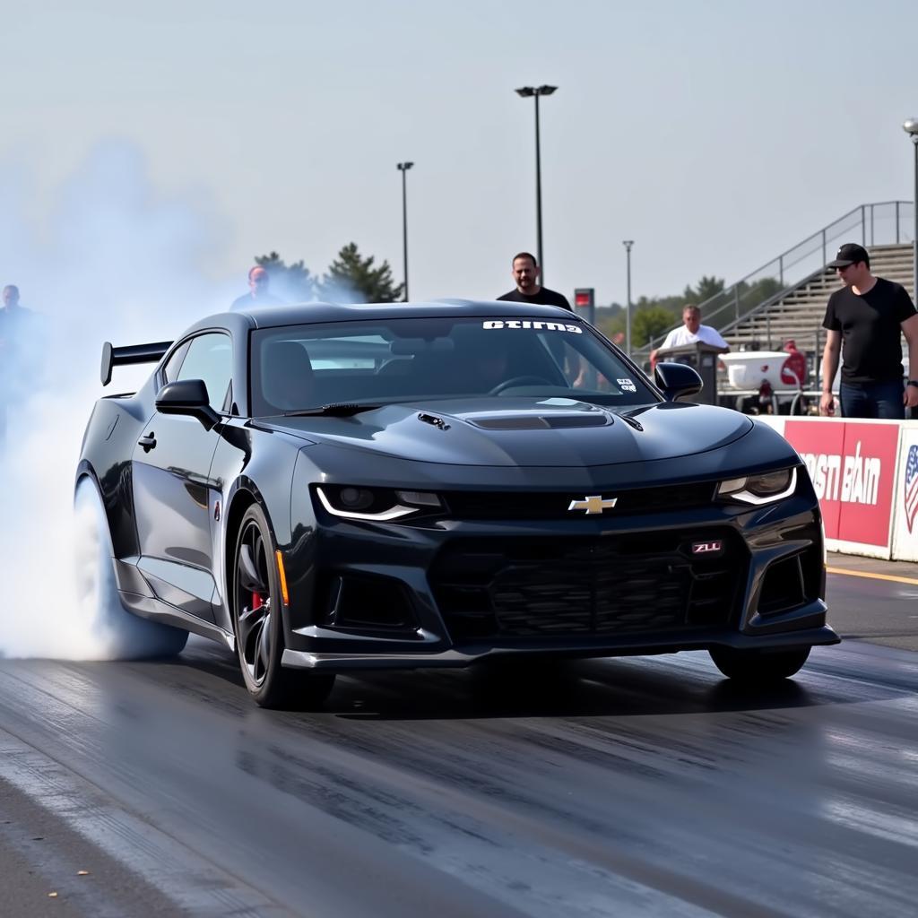 Chevy Camaro ZL1 Drag Pack Launch