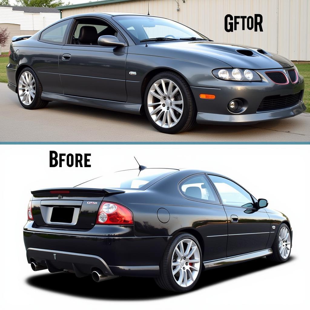 05 GTO Body Kit Comparison: Lip Kit, Side Skirts, Rear Diffuser, and Spoiler