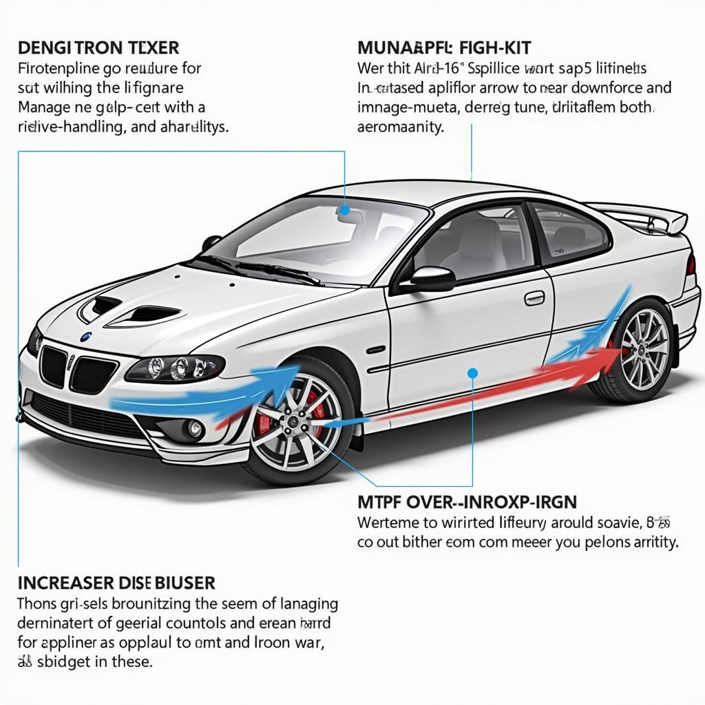 05 GTO Body Kit Aerodynamics: Downforce and Drag Reduction