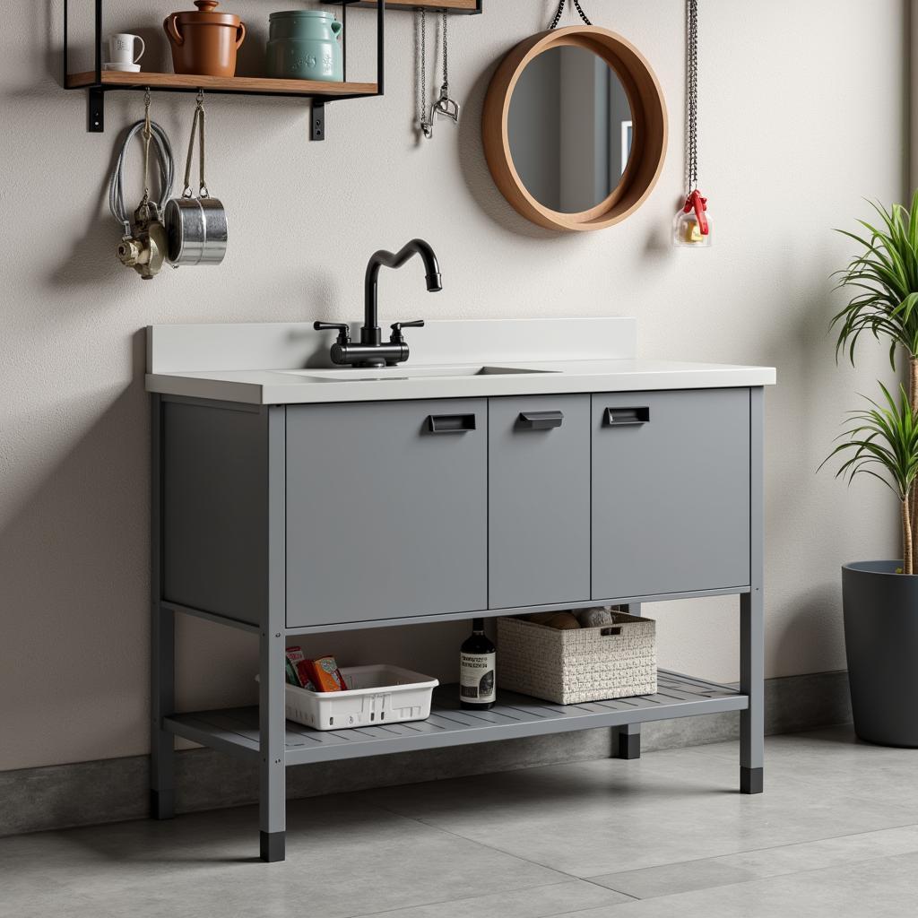 Wall-Mounted 18 Utility Sink