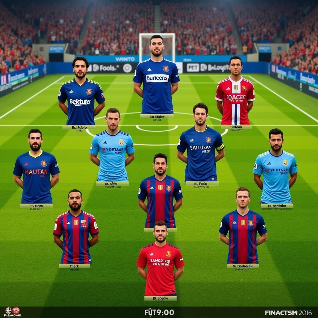 The full 2016 TOTY Squad lineup