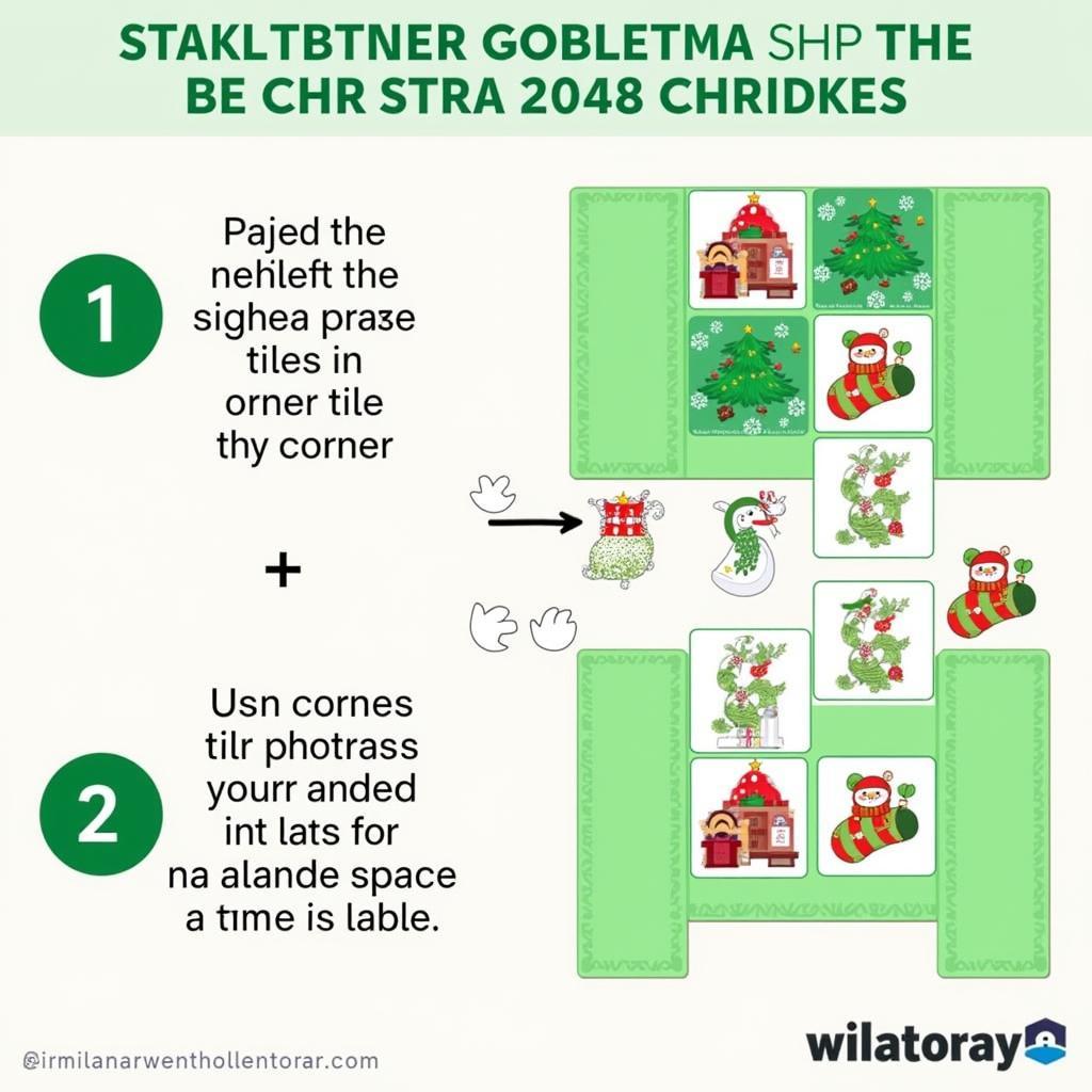 2048 Christmas Strategy Corner Tile